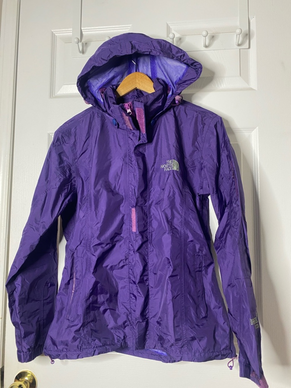 The North Face Violet Purple Hooded Ski Shell Jacket #9